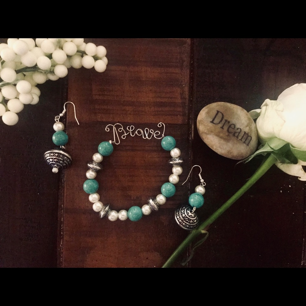 2/$20 Brave” Jewelry Set